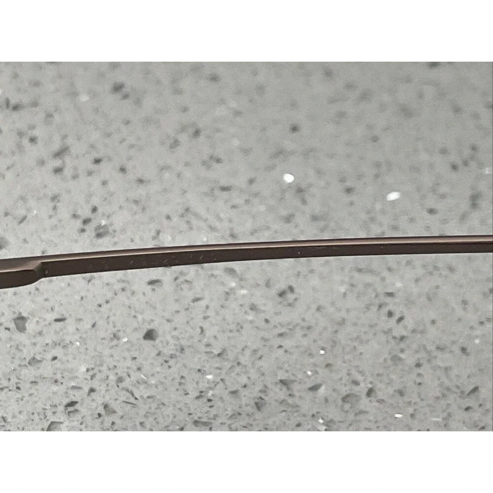 Smart-Clip Eyeglasses Frames ONLY 203 Full Rim round 49-20-140 bronze brown